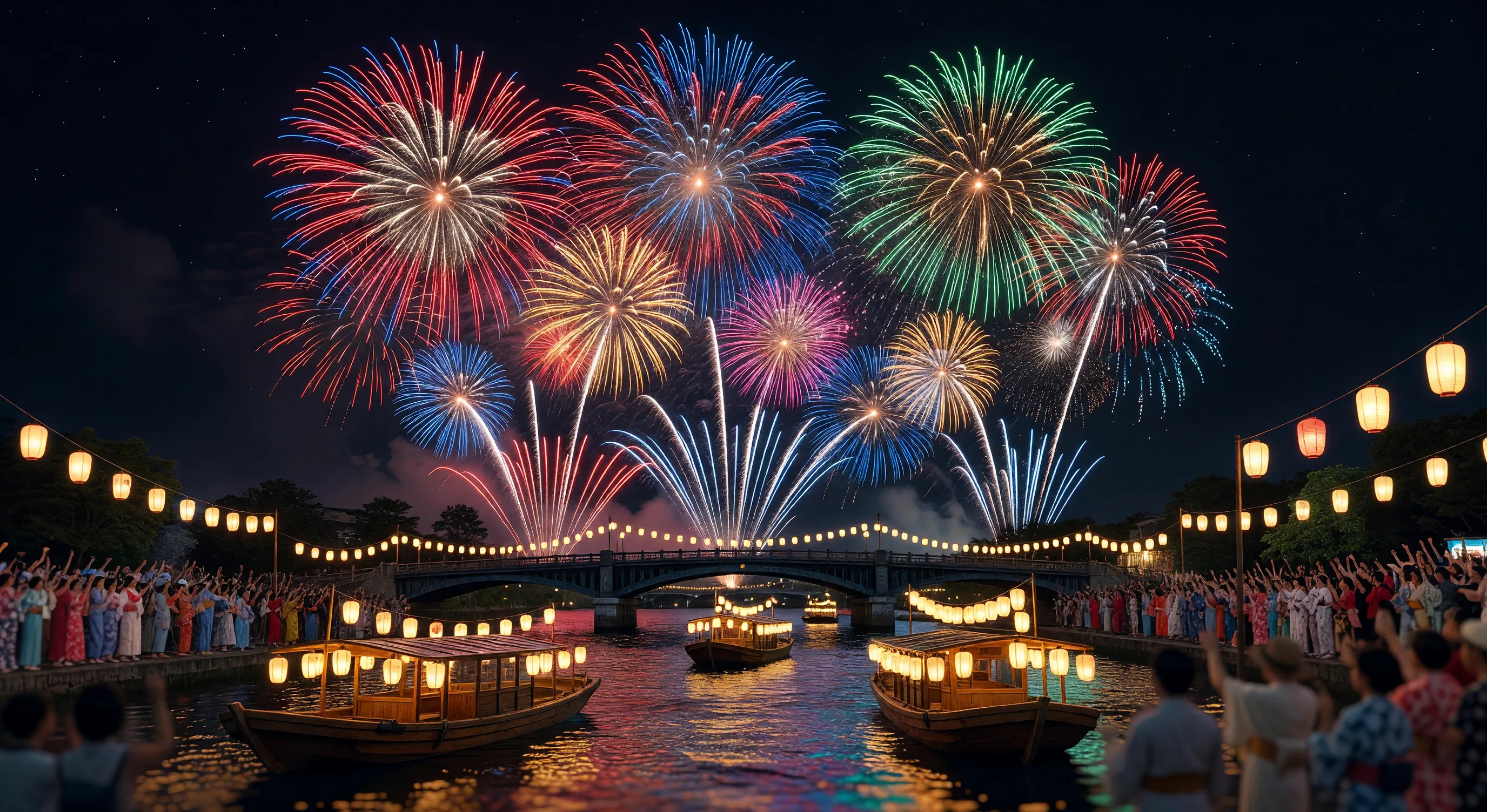 Sumida River fireworks